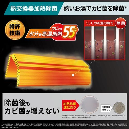 富士通ゼネラル エアコン 8畳 新省エネ基準達成 ハイスペック 掃除機能