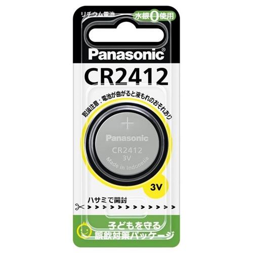 パナソニック CR-2412P コイン形リチウム電池 CR2412P