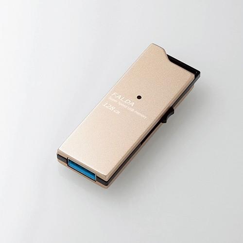 エレコム MF-DAU3128GGD 高速USB3.0メモリ(スライドタイプ) 128GB ゴールド｜best-tecc｜02