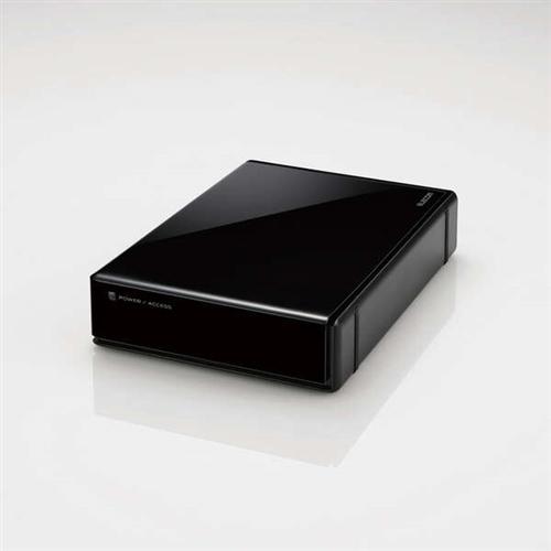エレコム HDD 外付けハードディスク 8TB ELD-QEN2080UBK エレコム ELD-QEN2080UBK SeeQVault対応3.5インチ外付け