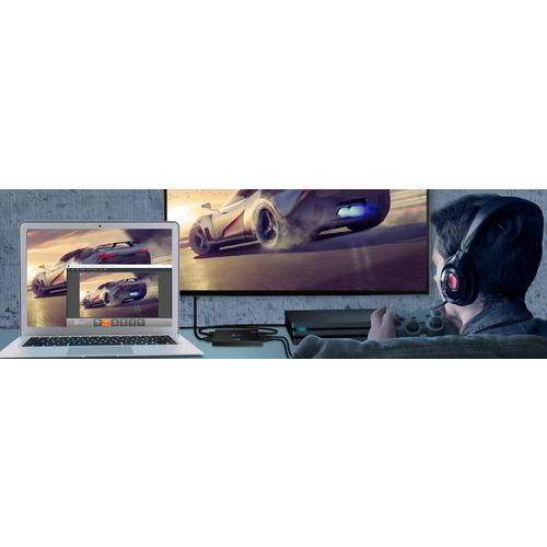 j5create JVA04 USB Type-C ゲームキャプチャー ブラック 