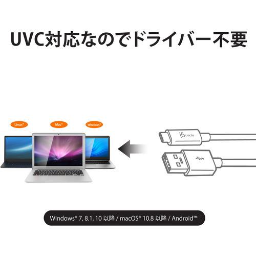j5create JVA04 USB Type-C ゲームキャプチャー ブラック 