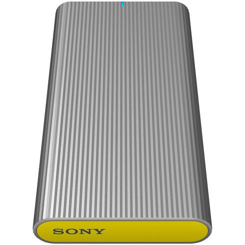 【アウトレット☆送料無料】 ソニー SL-M2 ポータブルSSD 2TB シルバー 内蔵型SSD