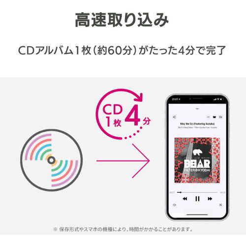 贈り物アイ・オー・データ機器 CD-6WK スマートフォン用CDレコーダー