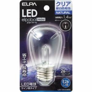 ELPA エルパ 「エルパボールミニ」(サイン球形／昼白色相当・口金E26)  LDS1CN-G-G905｜best-tecc