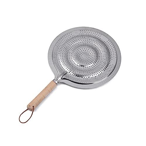 Liunz ヒートディフューザー ウッドハンドルヒートディフューザー 熱拡散板 クッキング ガスマット 家庭用誘導コンロ調理用熱ディフューザー