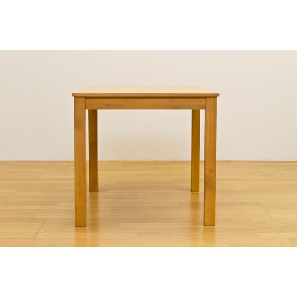 フリーテーブル(ダイニングテーブル/リビングテーブル) 正方形 幅75cm×奥行75cm 木製 ダークブラウン 送料無料｜best-value｜12