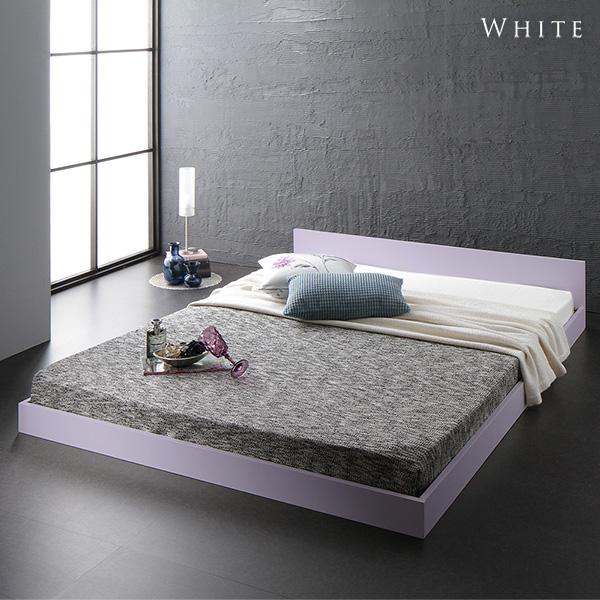 RASIK ベッド ダブル ベッドフレームのみ フロアベッド フラット