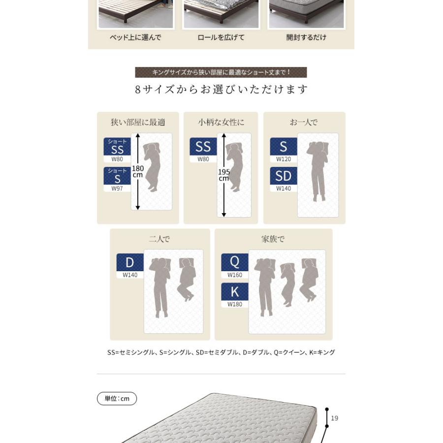 マットレス 通常丈 シングル 日本製 ポケットコイルマットレス 抗菌
