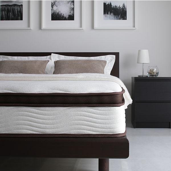 RASIK（ラシク） マットレス ダブル 140cm 2層 ポケットコイル ハイ