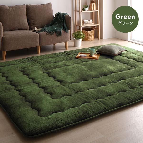 こたつ敷布団/ラグマット 約190×190cm 正方形 ホットカーペット対応