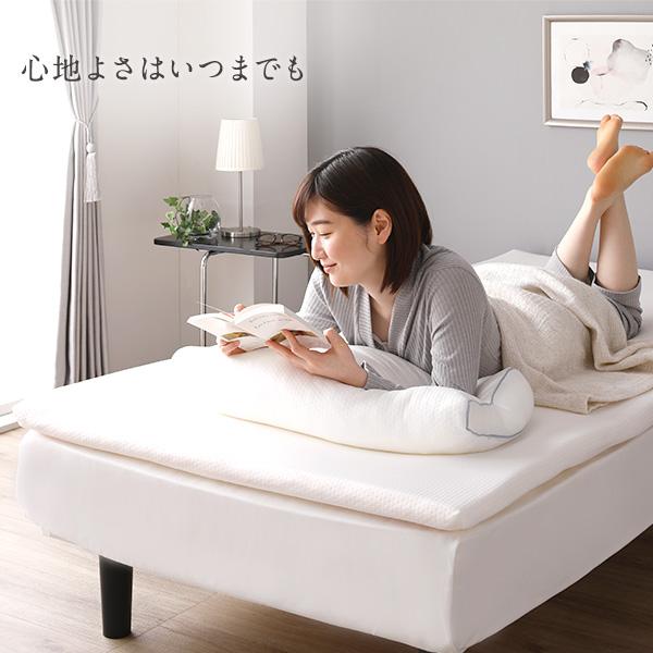 高密度 低反発 シングル マットレス（98×198cm）＆まくらセット 送料