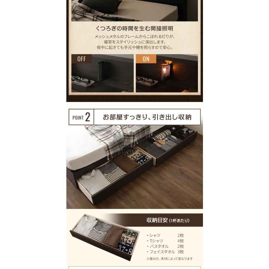 ベッド 収納ベッド シングル 海外製ポケットコイルマットレス ベッド 収納ベッド シングル 海外製ポケットコイルマットレス