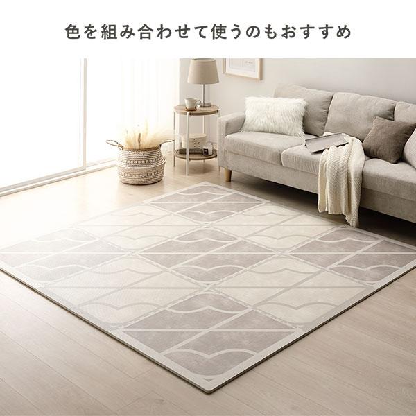 ジョイントマット 約60×60×1.2cm 27枚入 9枚×3セット 洗える 端パーツ