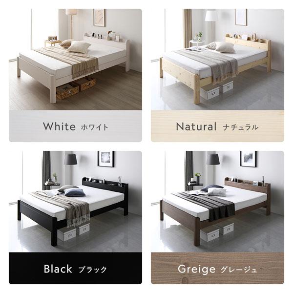 プロフ必読さん専用◯セミダブル ベットフレーム セミダブルベッドフレーム(オークナチュラル/ナチュラル
