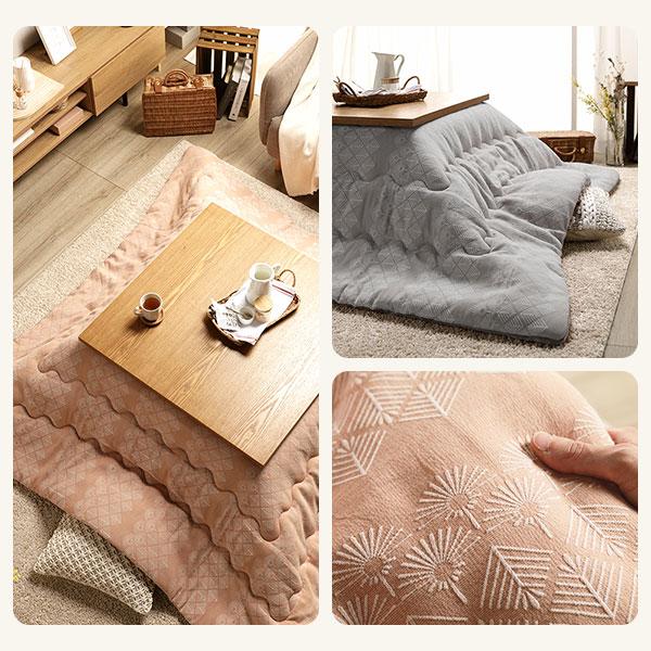 こたつ布団 こたつ掛け布団 単品 約190×240cm 長方形 薄掛け 洗える