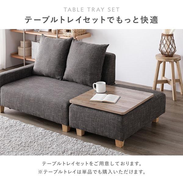 Shinkichiソファ RASIK（ラシク） ローソファ 1.5人掛け 単品 脚： 肘付 クッション