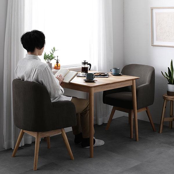 RASIK ダイニングテーブル 約幅80cm 単品 ナチュラル 天然木 RASIK ダイニングテーブル 約幅80cm 単品 ナチュラル 天然木