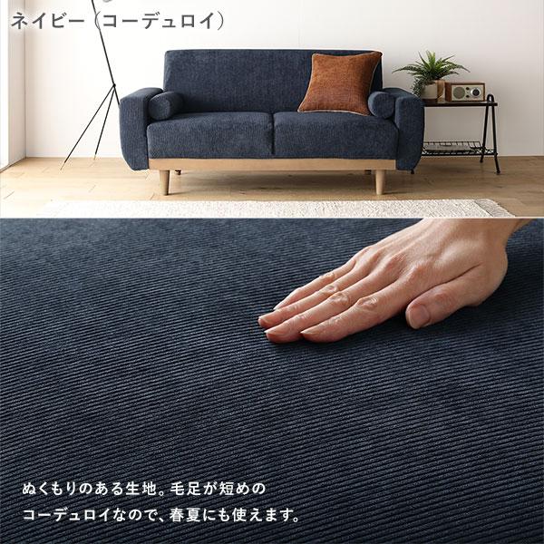 RASIK（ラシク） ソファ セット 2人掛け オットマン付き 天然木 木脚