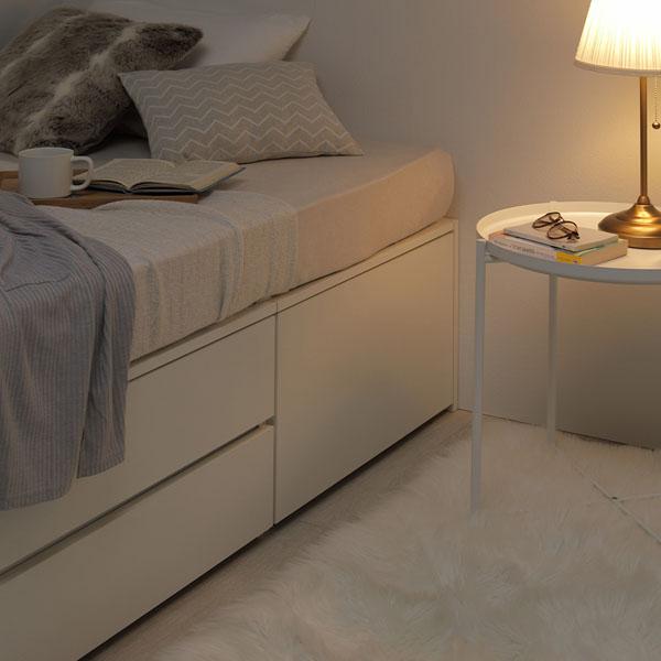 RASIK（ラシク） ヘッドレス チェスト ベッド 通常丈シングル ベッド