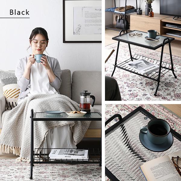 RASIK コーヒーテーブル 約幅53.5×奥行38×高さ45.5cm 棚付き RASIK コーヒーテーブル 約幅53.5×奥行38×高さ45.5cm 棚付き