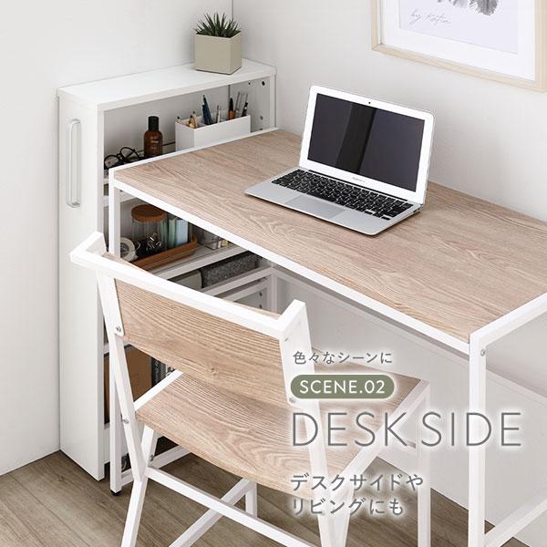 RASIK（ラシク） すき間 収納ラック ロータイプ 幅10cm キャスター