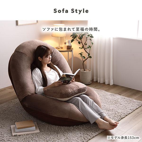 ニトリ ソファーベッド 3way(B1-USB GY/ミドルブラウン) - その他 ニトリ ソファーベッド 3way(B1-USB GY/ミドルブラウン) - その他