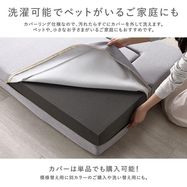 RASIK（ラシク） 別売り カバー ウレタン ソファベッド 専用カバー ×1