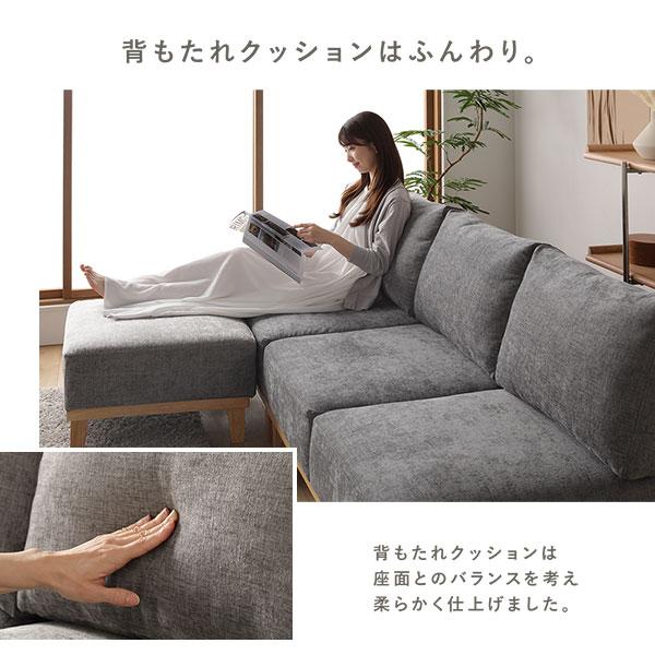 新品　ソファ　ソファー　オットマン付き　リクライニング　グレー　3人掛け ソファーベッド リクライニング ソファ 3人掛け 収納付き