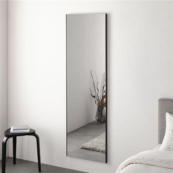 割れない ミラー フィルムミラー 約50×160cm 超軽量 壁掛け 立て掛け マグネット 3WAY ウォールミラー 壁掛け鏡 姿見鏡 Lufra ルフラ 完成品 送料無料（Yahoo!・RASIK(ラシク)Yahoo!店）