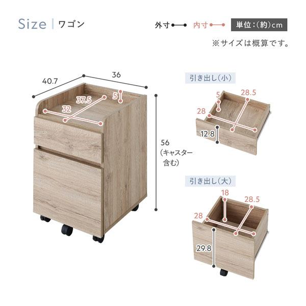 RASIK（ラシク） シンプル コンパクト デスク 3点セット パソコン