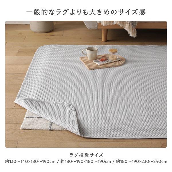 RASIK（ラシク） マルチカバー 単品 約200×250cm 長方形 ソファ ラグ