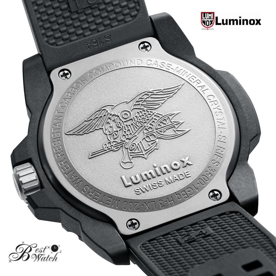 腕時計ルミノックス　ネイビーシール 3500シリーズ　3501BO/LUMINOX　NAVY SEAL 3500 SERIES　Ref.3501BO｜best-watch-shop｜03