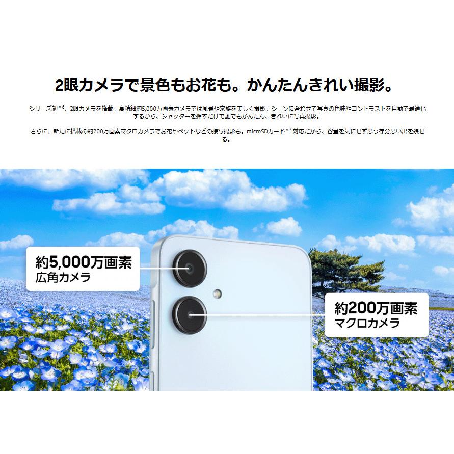 Galaxy 「未開封/国内版SIMフリー」Galaxy A25 5G 64GB docomo版