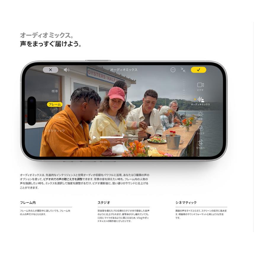 iPhone 【国内版SIMフリー・新品未開封】iPhone16 128GB ホワイト