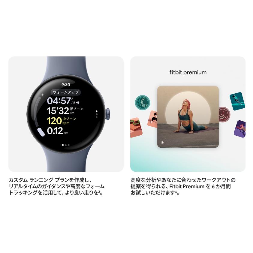 Google Pixel [新発売] [新品未開封] Watch4 直径 45mm Wi-Fiモデル 