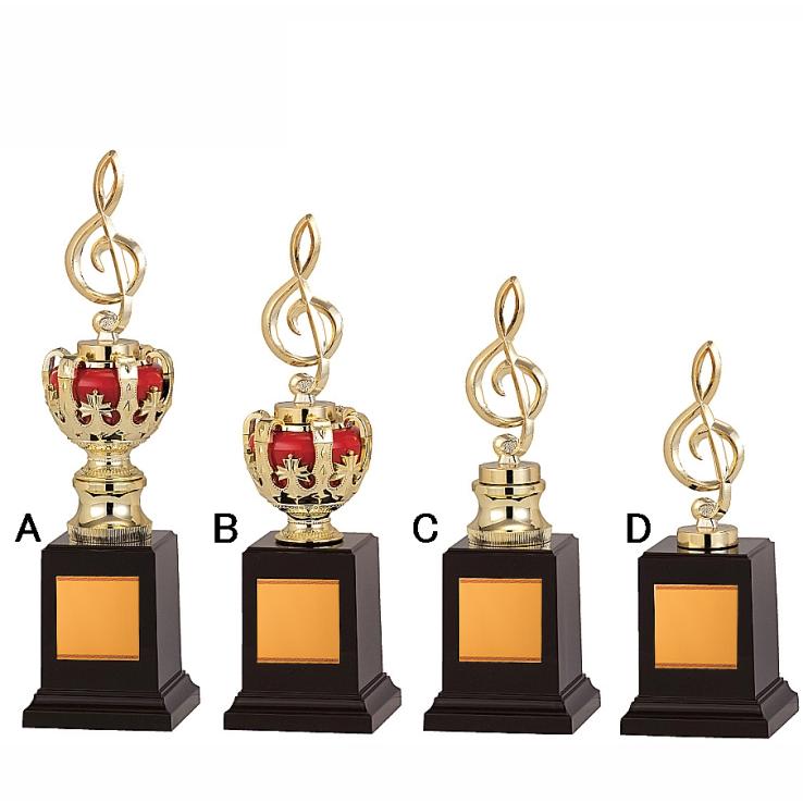 トロフィー 選べる種目 人形 トロフィー 高さ280mm レーザー彫刻無料