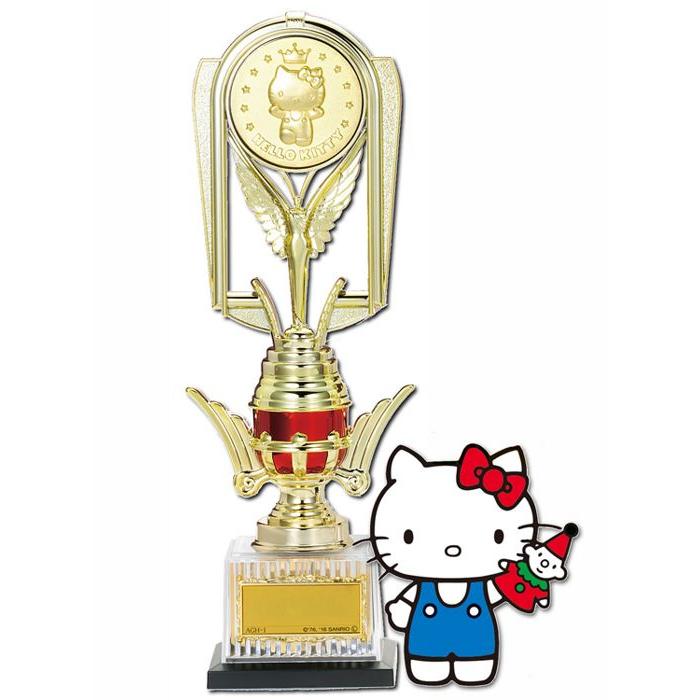 トロフィー【レーザー文字無料】○K-ZKB103-A キティ ○295mm