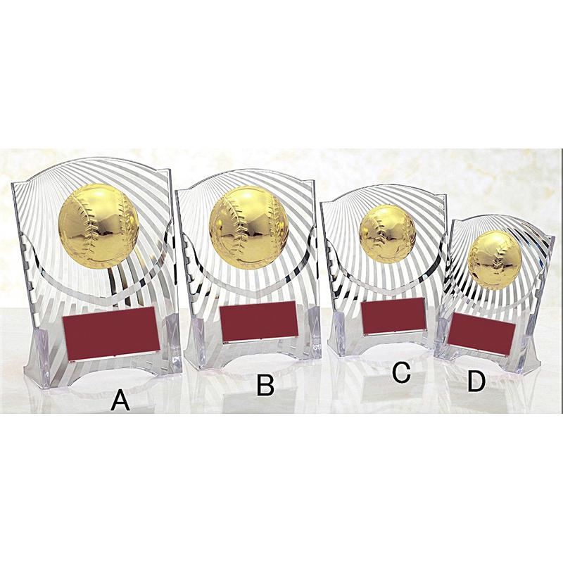 野球 盾 文字無料 高さ140mm 表彰楯 （樹脂製）野球 ベースボール 最