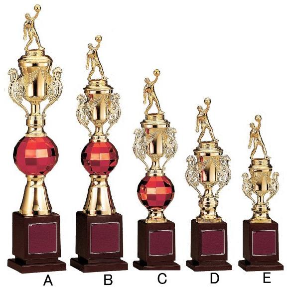 トロフィー【レーザー文字無料】特価！優勝トロフィー W-JC2627-D