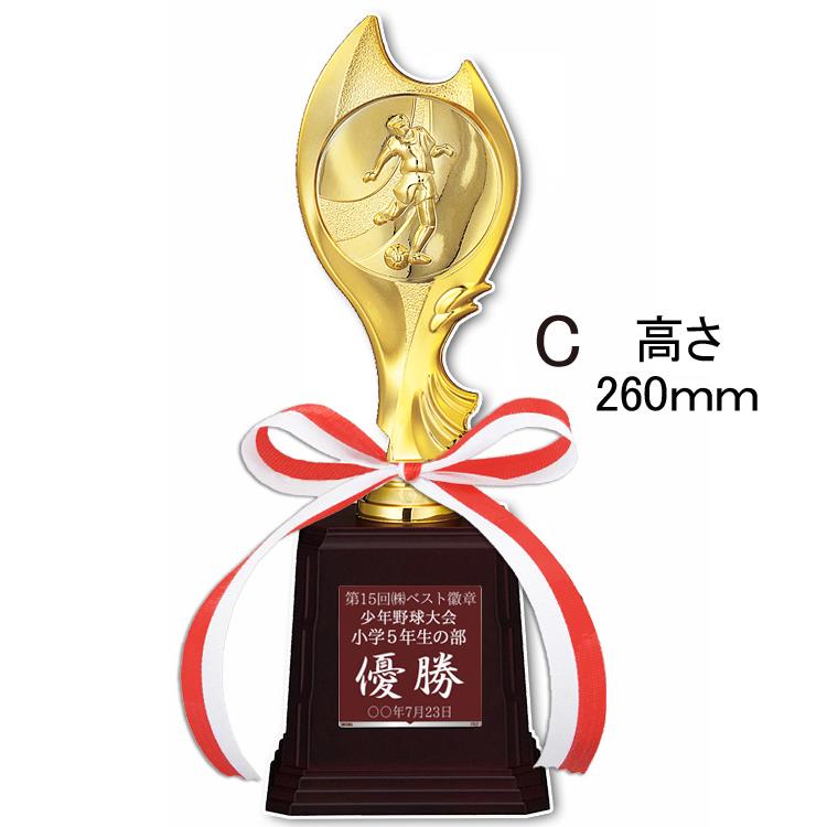 サッカー トロフィーC 20％OFF 文字無料 高さ260mm サッカー