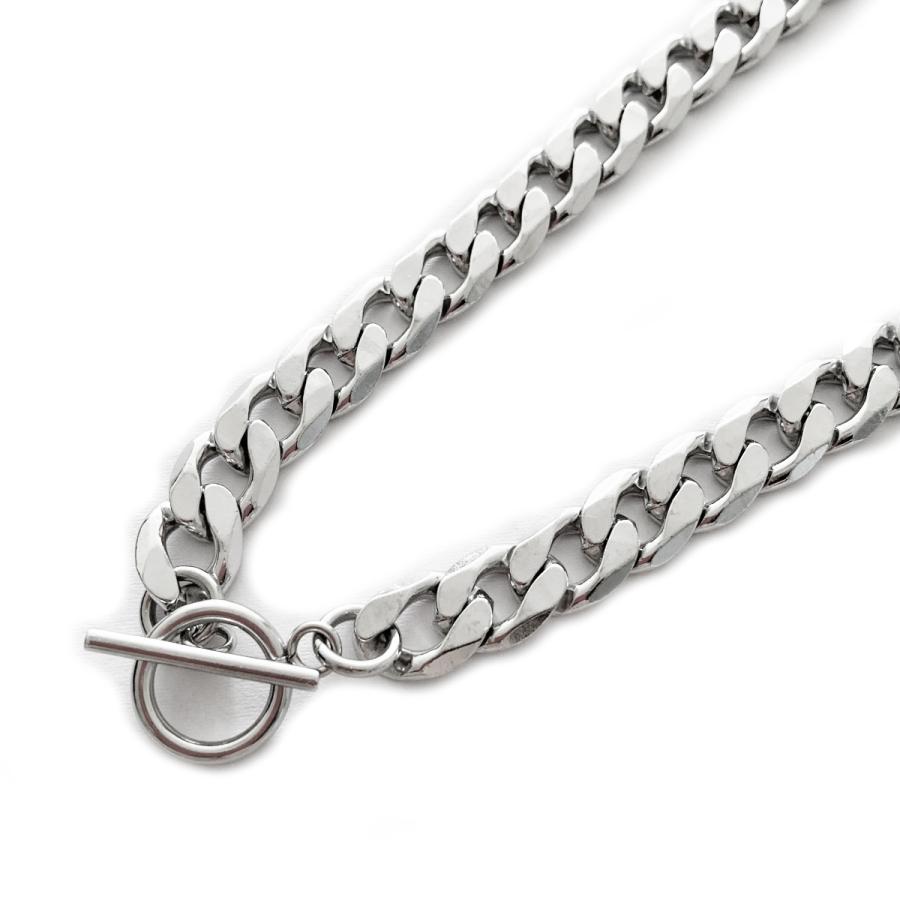 極太 9.6mm幅 太め ステンレス喜平チェーン マンテル キヘイネックレス