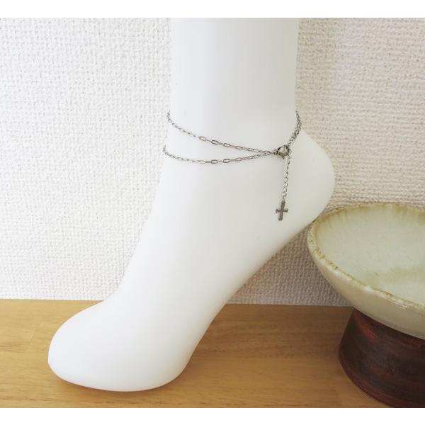 2連小豆 幅2mm ステンレスアクセサリー ステンレスチェーン