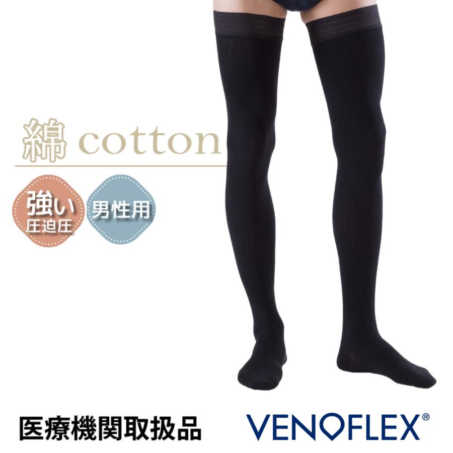 ヴェノフレックス CityConfortCoton 弾性ストッキング 着圧ソックス