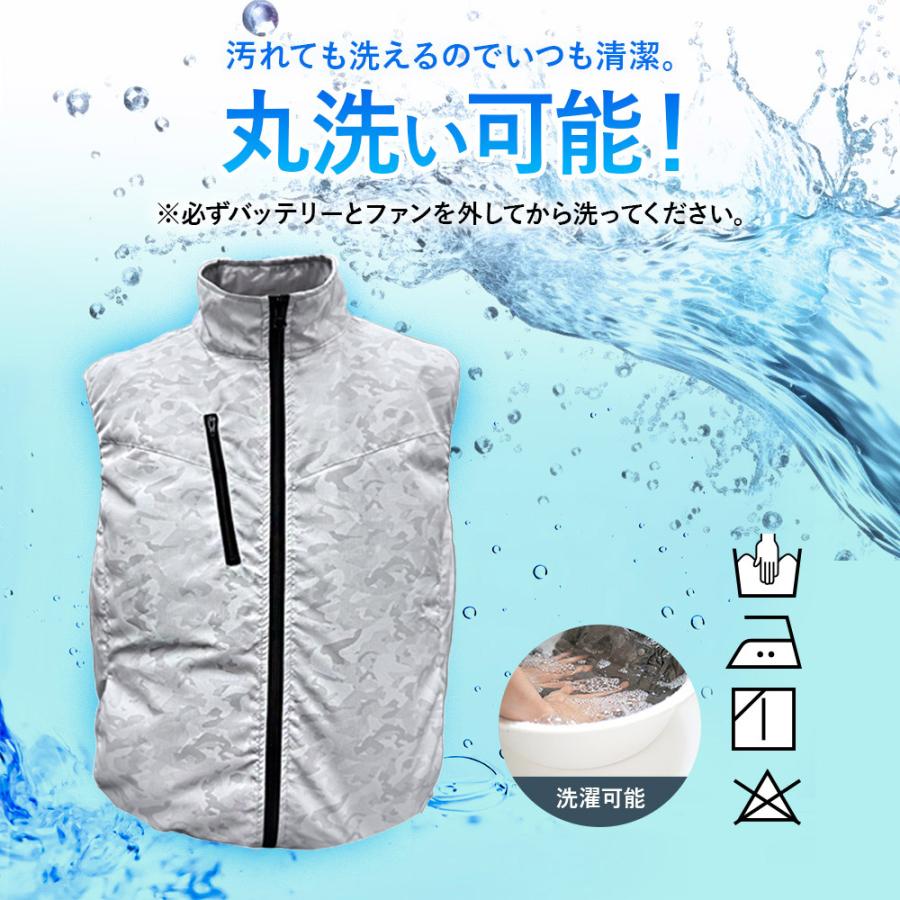 Bestanswer（ベストアンサー） 空調ベスト 服2枚 空調作業服 ファン