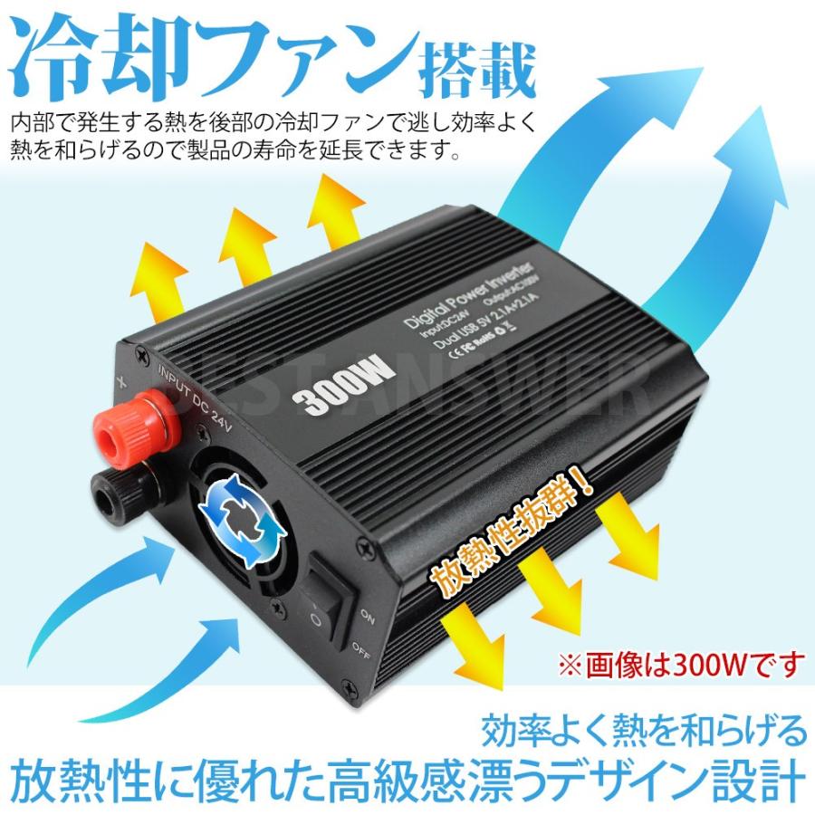 インバーター 12V 24V 3000W -6000W 周波数 50Hz 60Hz 切替可能 ACDC 発電機 コンセント 車載用 充電器 電源 送料無料｜bestanswe｜04