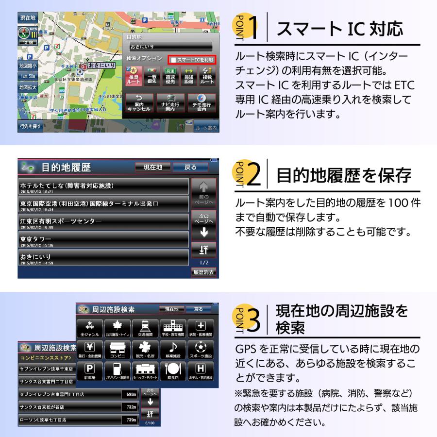 7インチ カーナビ car-037 car-037 静電式 カーナビ 7インチ オンダッシュ ポータブル カーナビ 1