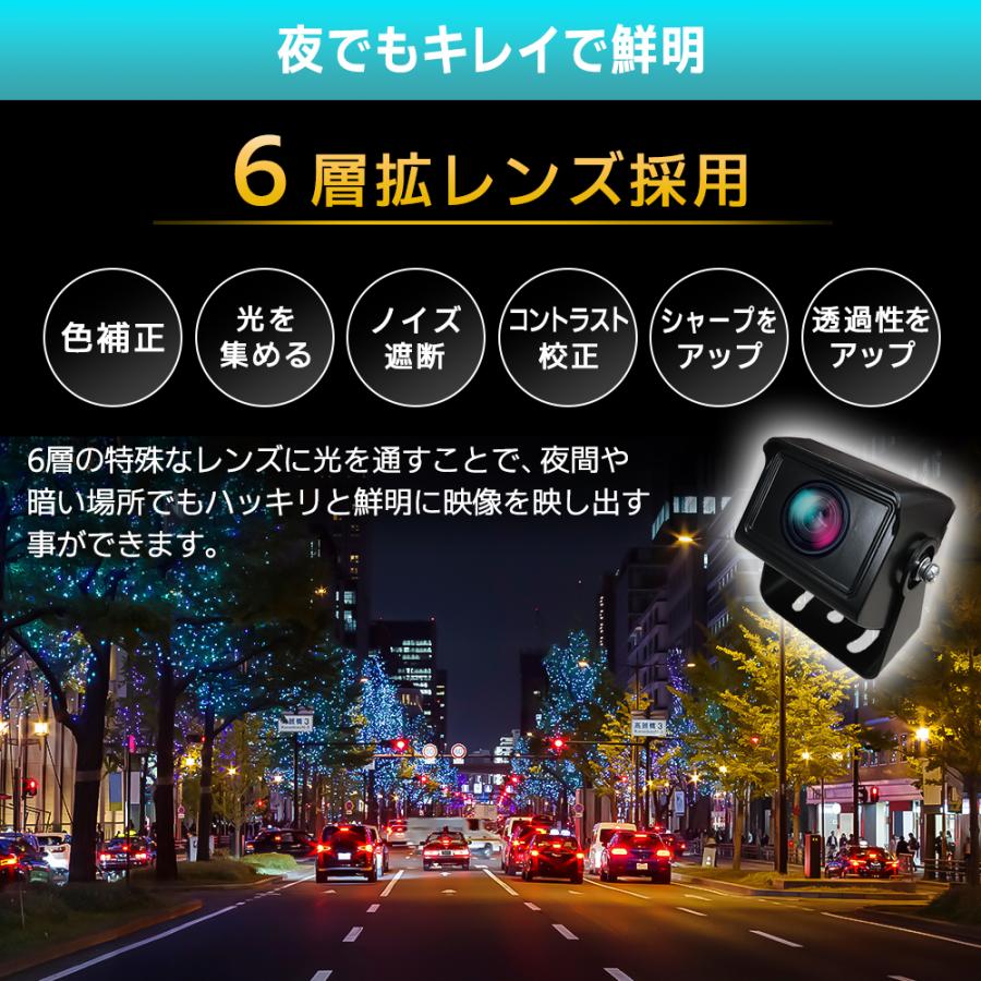 Bestanswer（ベストアンサー） トラック バックカメラ モニター セット