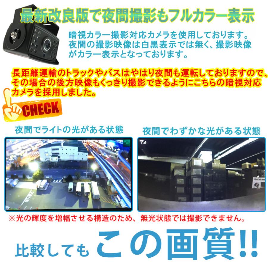 バックカメラ モニター セット トラック バックモニター 9インチ