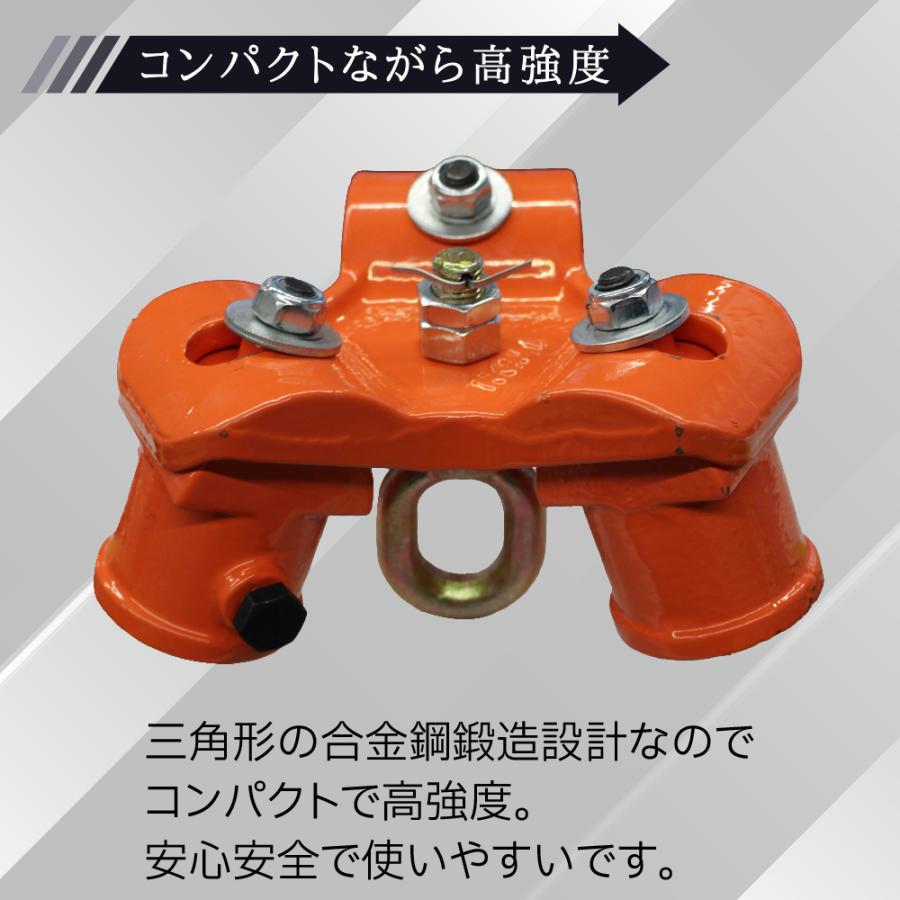 三脚ヘッド 1t 吊り上げ 吊り下げ 適用支柱 約48.6mm レバー 三脚ヘッド 1t 吊り上げ 吊り下げ 適用支柱 約48.6mm レバー